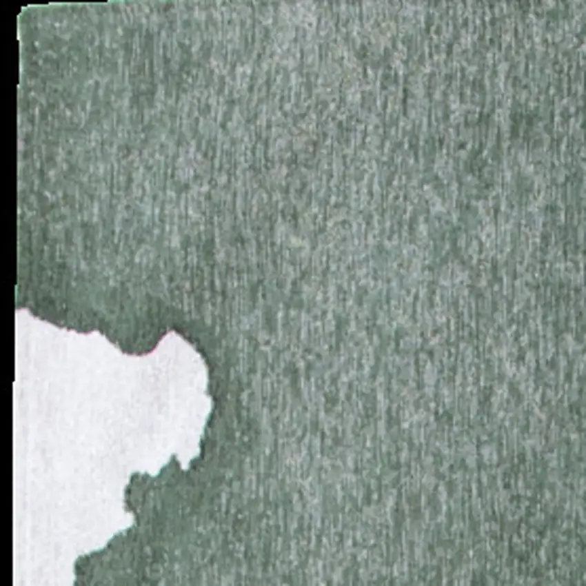 Gray and Green Abstract Non Skid Area Rug Photo 5
