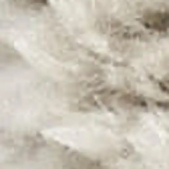 Gray and Ivory Abstract Area Rug Photo 3