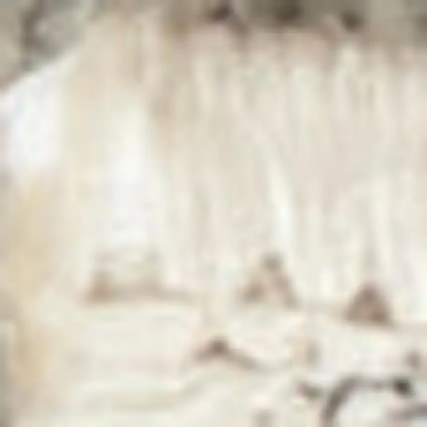 Gray and Ivory Abstract Non Skid Area Rug Photo 4