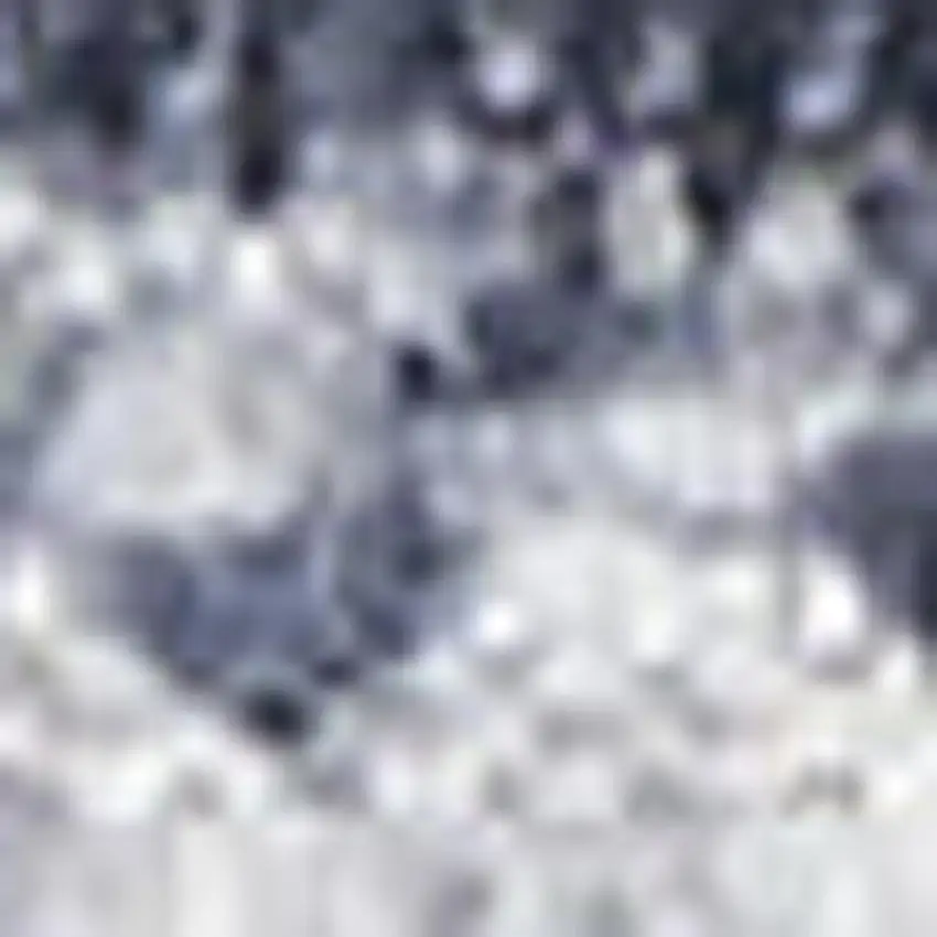 Gray and Ivory Abstract Power Loom Washable Non Skid Area Rug Photo 3