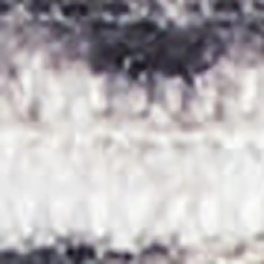 Gray and Ivory Abstract Power Loom Washable Non Skid Area Rug Photo 1