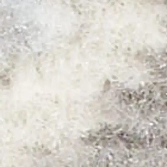 Gray and Ivory Geometric Power Loom Area Rug Photo 3