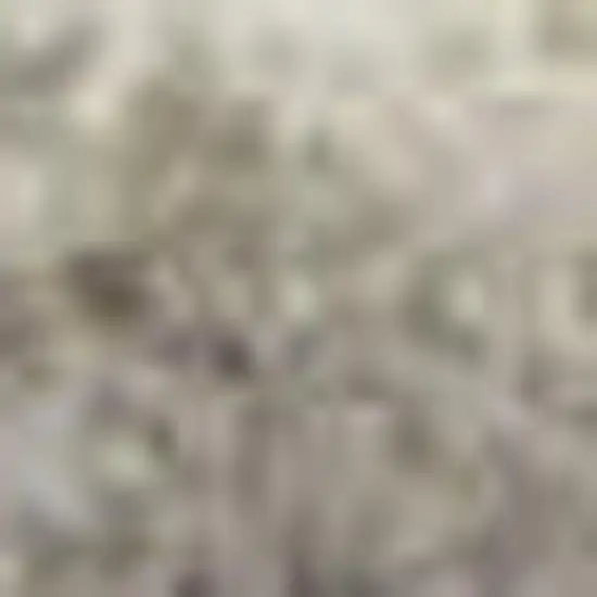 Gray and Ivory Striped Power Loom Area Rug Photo 1