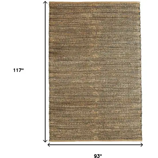 Natural Jute Hand Woven Area Rug Photo 3
