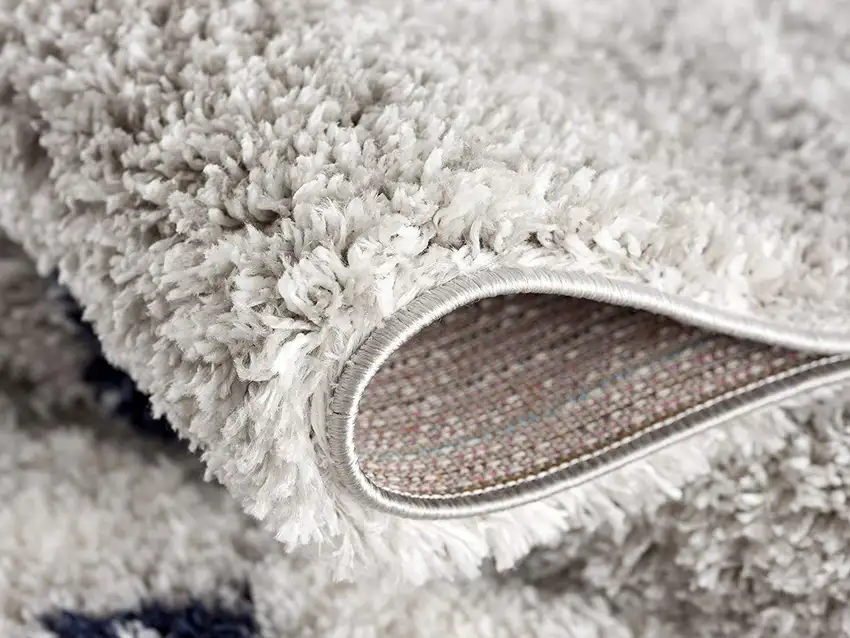 Gray And Navy Boho Chic Area Rug Photo 7