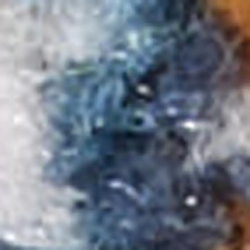 Gray And Ivory Medallion Area Rug Photo 1