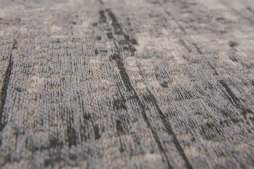 Gray and White Abstract Non Skid Area Rug Photo 8
