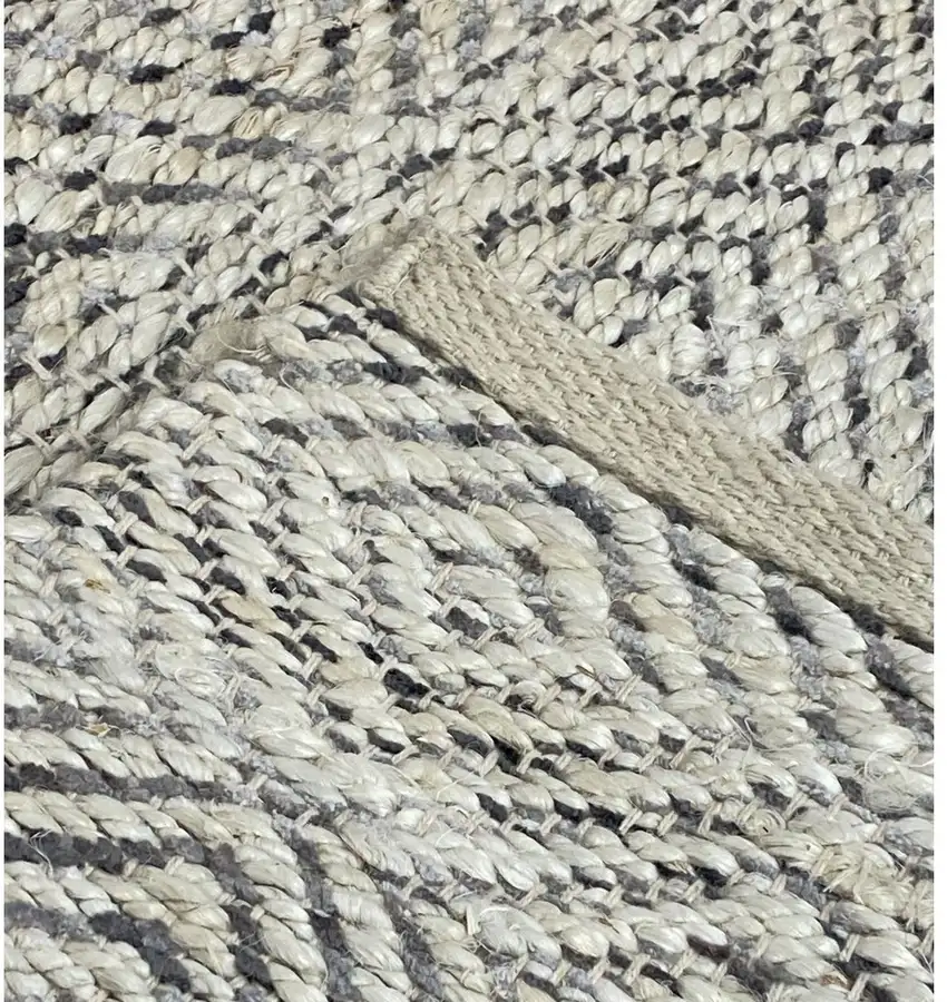 Gray and White Diamonds Area Rug Photo 3