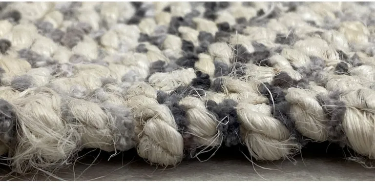 Gray and White Diamonds Area Rug Photo 2
