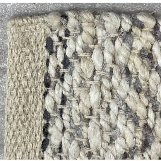 Gray and White Diamonds Area Rug Photo 8