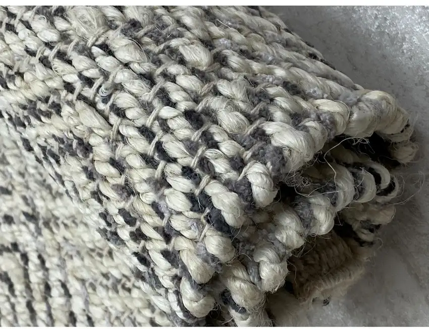 Gray and White Diamonds Area Rug Photo 6
