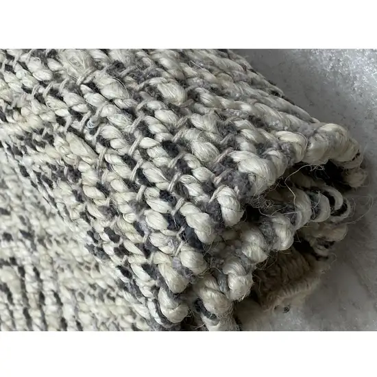 Gray and White Diamonds Area Rug Photo 6