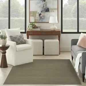 Photo of Green Abstract Area Rug