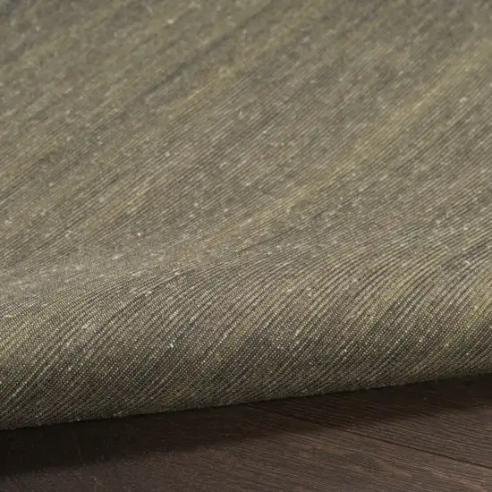 Green Abstract Washable Area Rug Photo 7