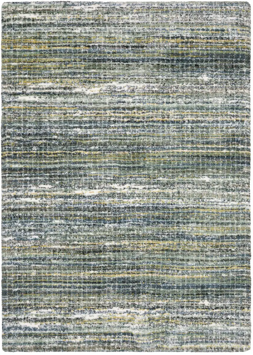 Green And Blue Geometric Area Rug Photo 8
