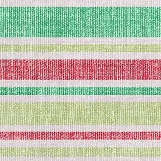 Green And Blush Striped Washable Area Rug With UV Protection Photo 4