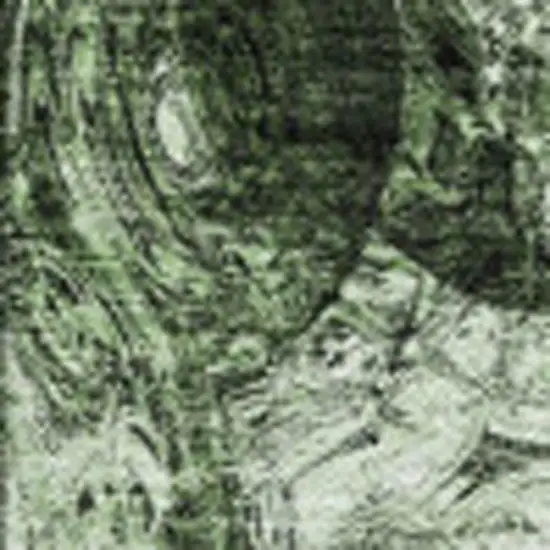 Green And Charcoal Abstract Washable Area Rug With UV Protection Photo 4