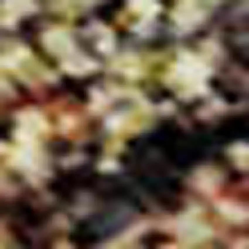 Green And Copper Floral Medallion Washable Area Rug With UV Protection Photo 4