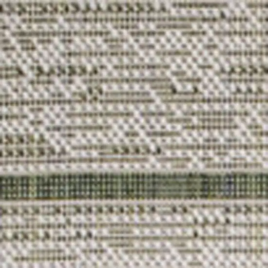 Green And Cream Indoor Outdoor Area Rug Photo 2
