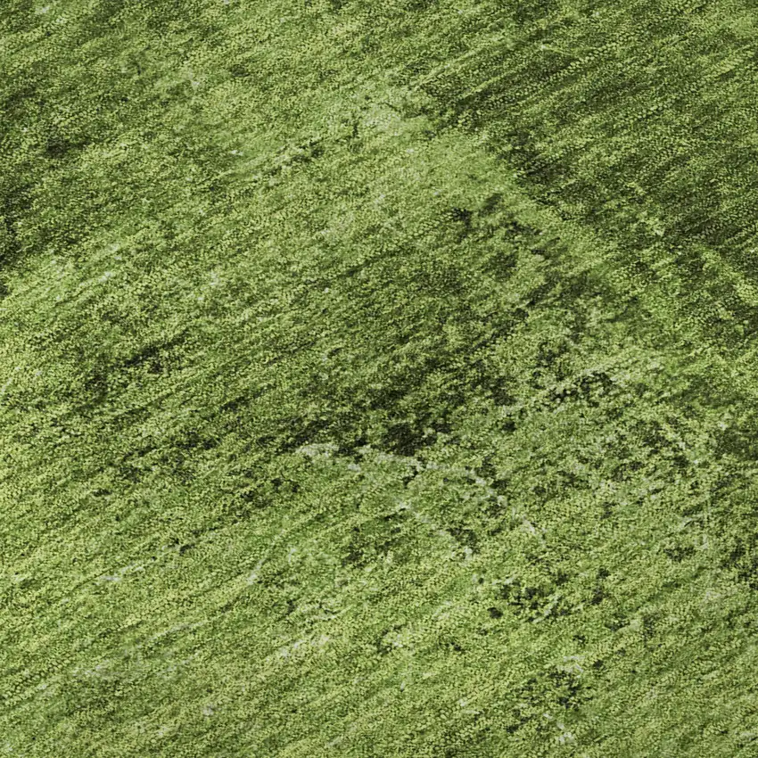 Green And Gray Abstract Washable Area Rug With UV Protection Photo 9