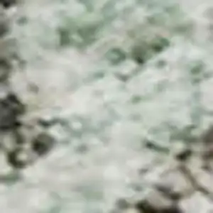 Photo of Green And Gray Abstract Washable Area Rug With UV Protection