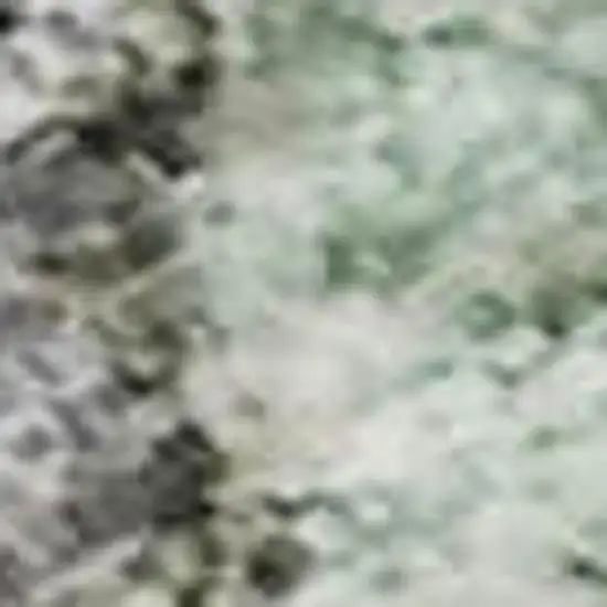 Green And Gray Abstract Washable Area Rug With UV Protection Photo 1