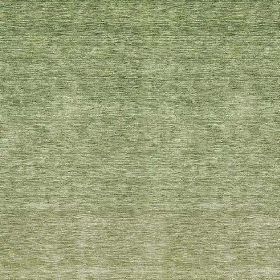 Green And Gray Ombre Washable Area Rug With UV Protection Photo 4