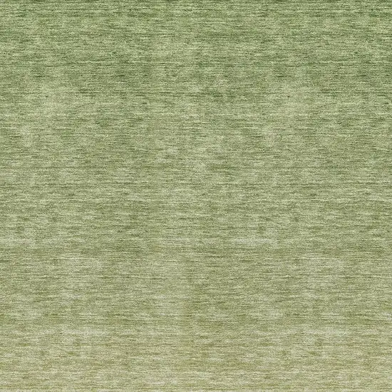 Green And Gray Ombre Washable Area Rug With UV Protection Photo 3