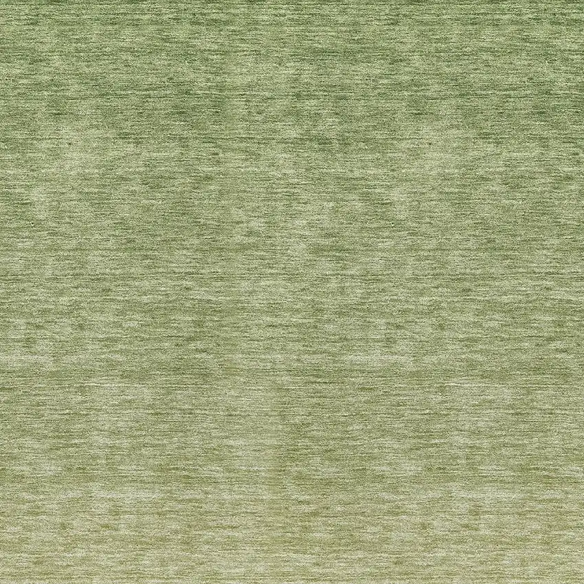 Green And Gray Ombre Washable Area Rug With UV Protection Photo 3