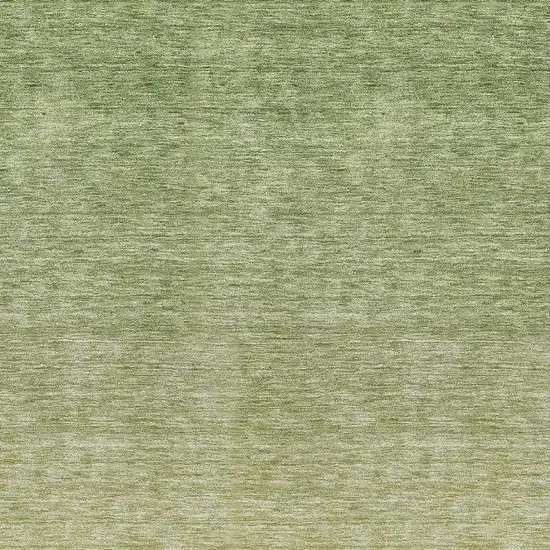 Green And Gray Ombre Washable Area Rug With UV Protection Photo 3