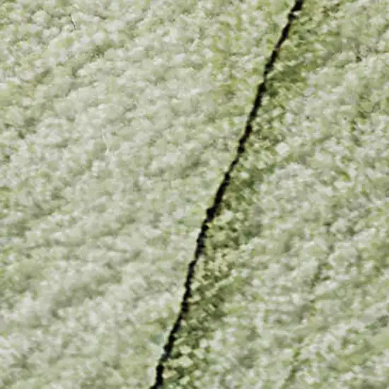 Green And Ivory Abstract Washable Area Rug With UV Protection Photo 4