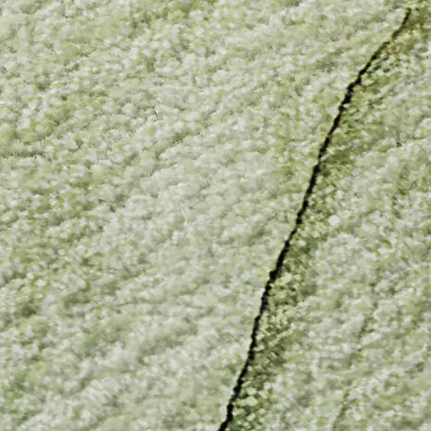 Green And Ivory Abstract Washable Area Rug With UV Protection Photo 5