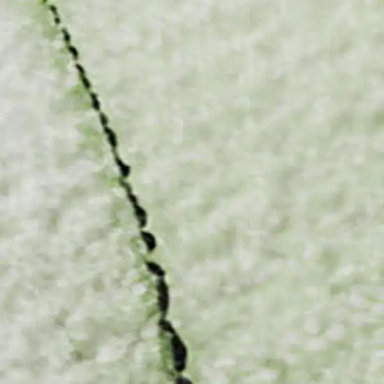 Green And Ivory Abstract Washable Area Rug With UV Protection Photo 4