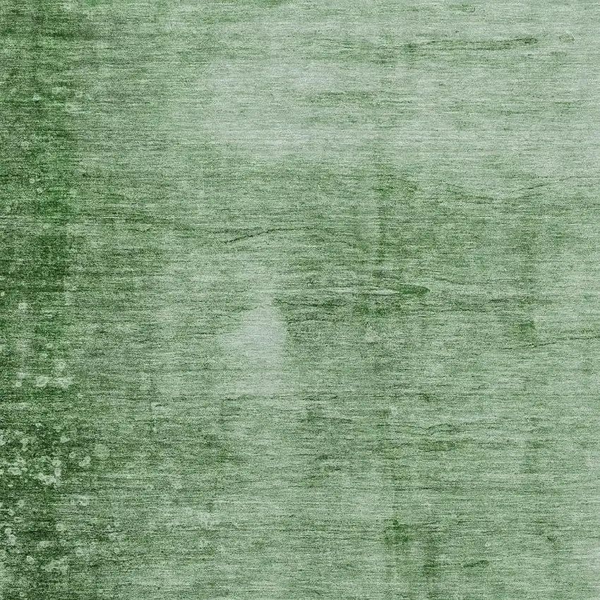 Green And Ivory Abstract Washable Indoor Outdoor Area Rug Photo 4