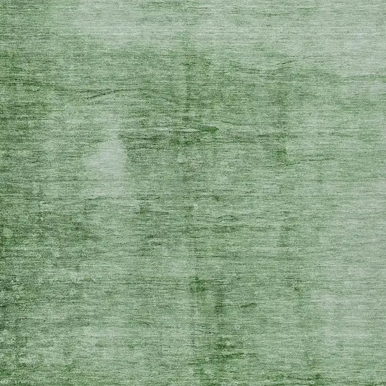 Green And Ivory Abstract Washable Indoor Outdoor Area Rug Photo 4