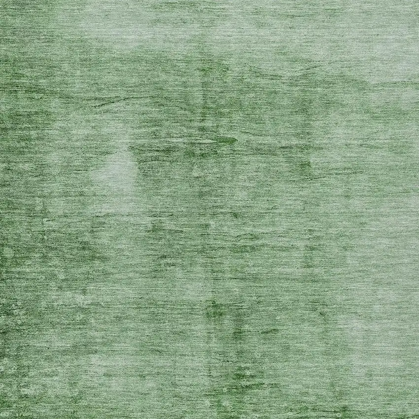 Green And Ivory Abstract Washable Indoor Outdoor Area Rug Photo 4