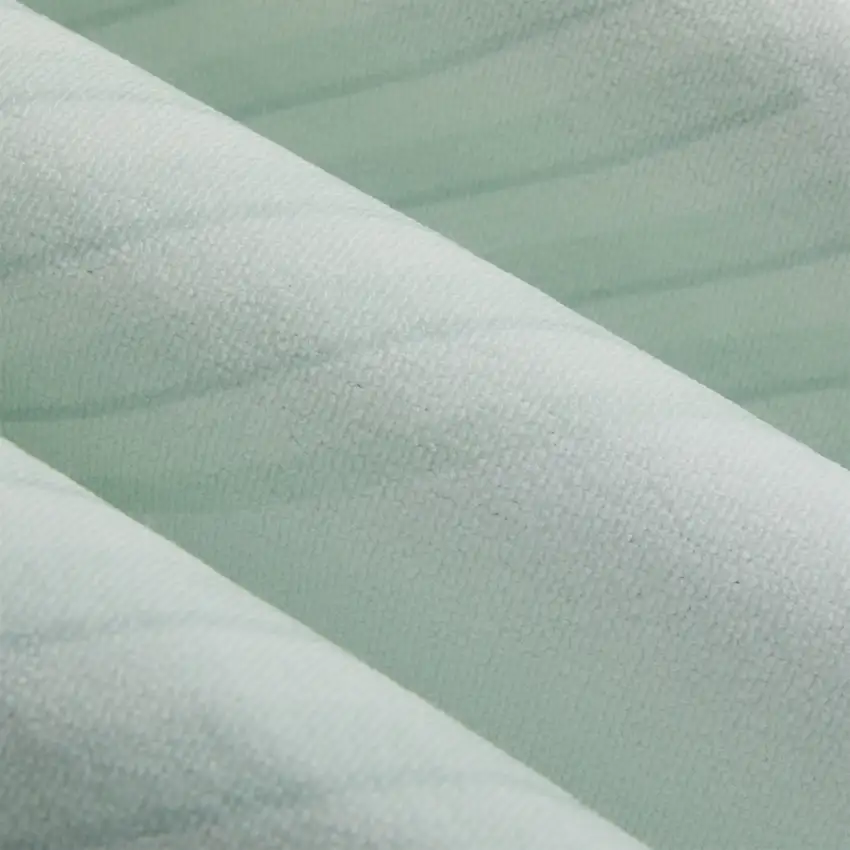 Green And Ivory Geometric Washable Area Rug Photo 7