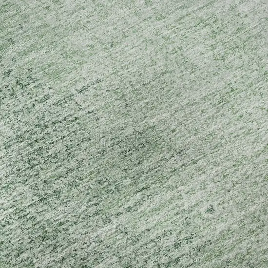 Green And Ivory Ombre Washable Area Rug With UV Protection Photo 7