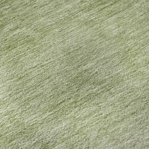 Photo of Green And Ivory Ombre Washable Area Rug With UV Protection