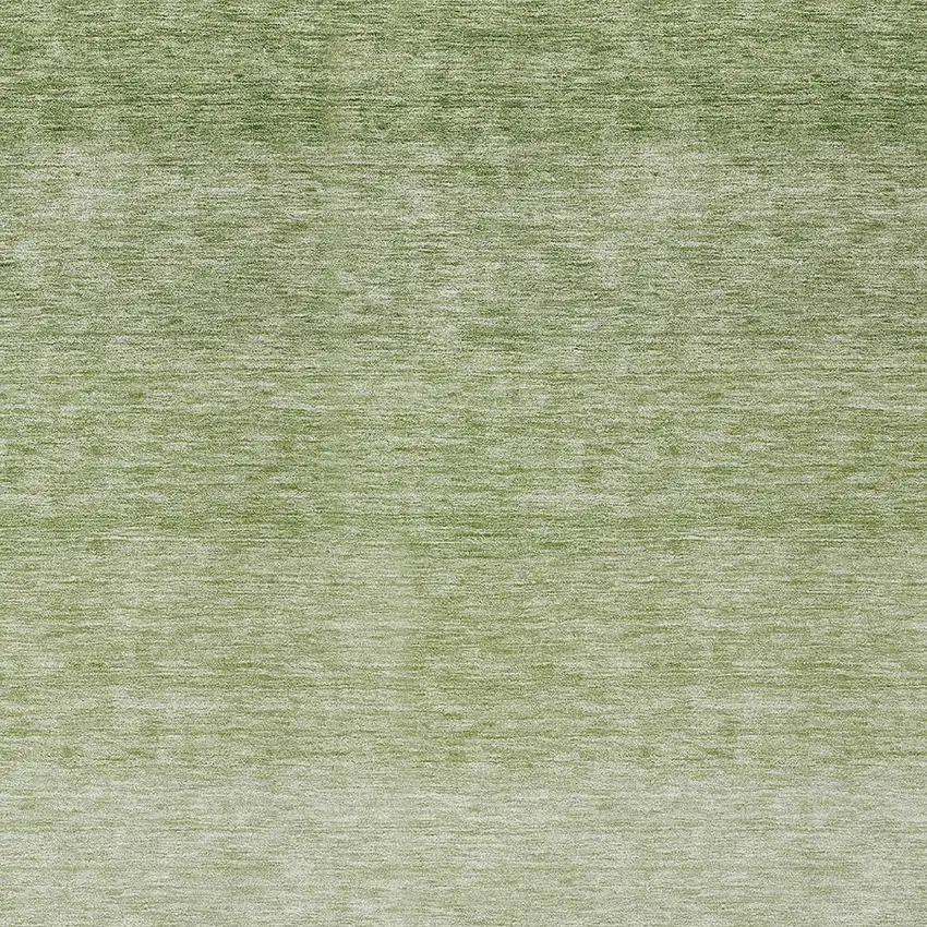 Green And Ivory Ombre Washable Indoor Outdoor Area Rug Photo 5