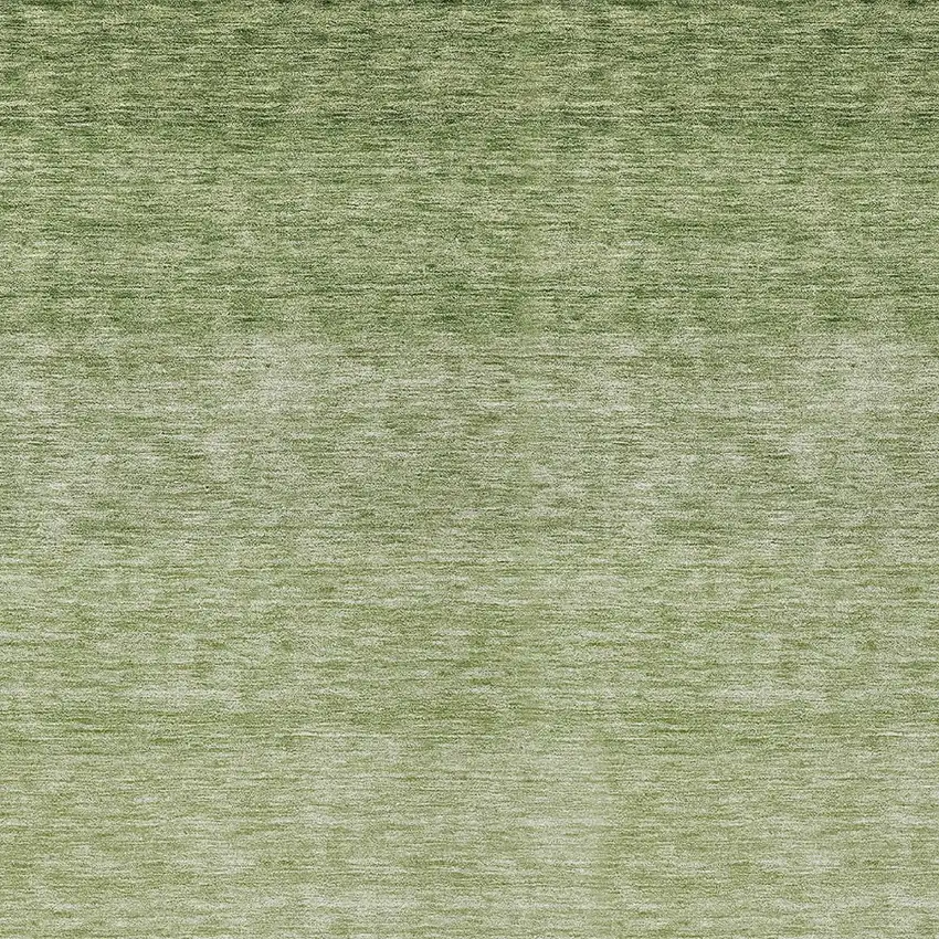 Green And Ivory Ombre Washable Indoor Outdoor Area Rug Photo 5