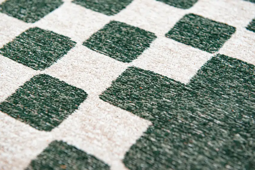 Green And Orange Geometric Washable Area Rug Photo 9