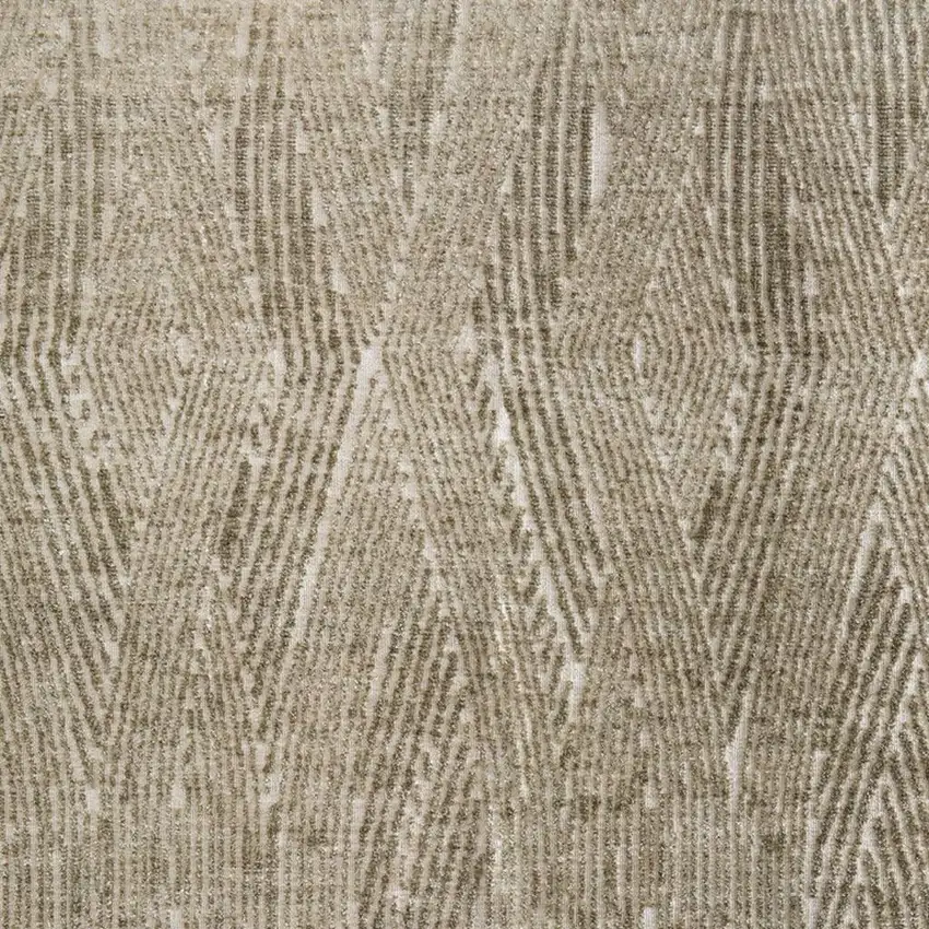 Green And Tan Abstract Area Rug Photo 3