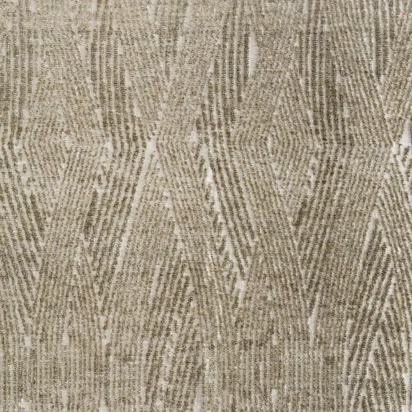 Green And Tan Abstract Area Rug Photo 3