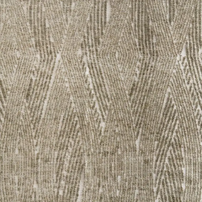 Green And Tan Abstract Area Rug Photo 3