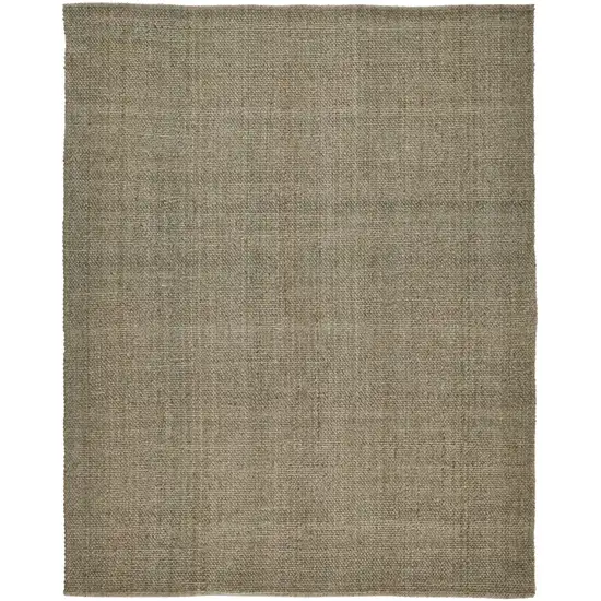 Tan And Green Hand Woven Area Rug Photo 2