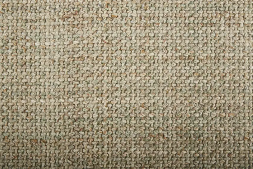Green And Tan Hand Woven Area Rug Photo 9