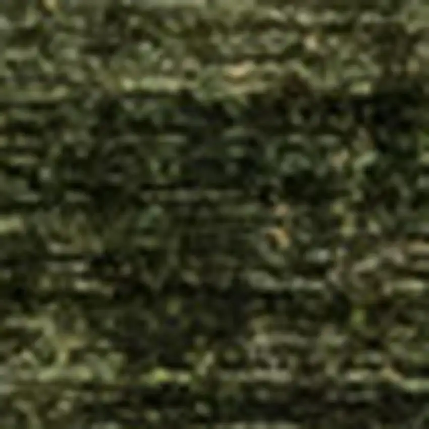 Green And Taupe Abstract Area Rug Photo 5