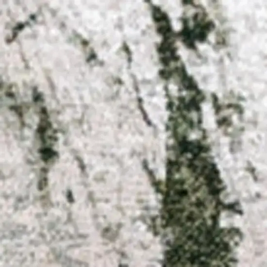 Green And White Abstract Washable Area Rug With UV Protection Photo 3