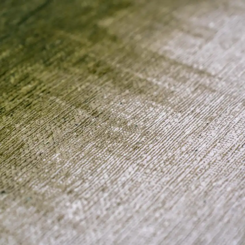 Green And White Abstract Washable Area Rug With UV Protection Photo 9